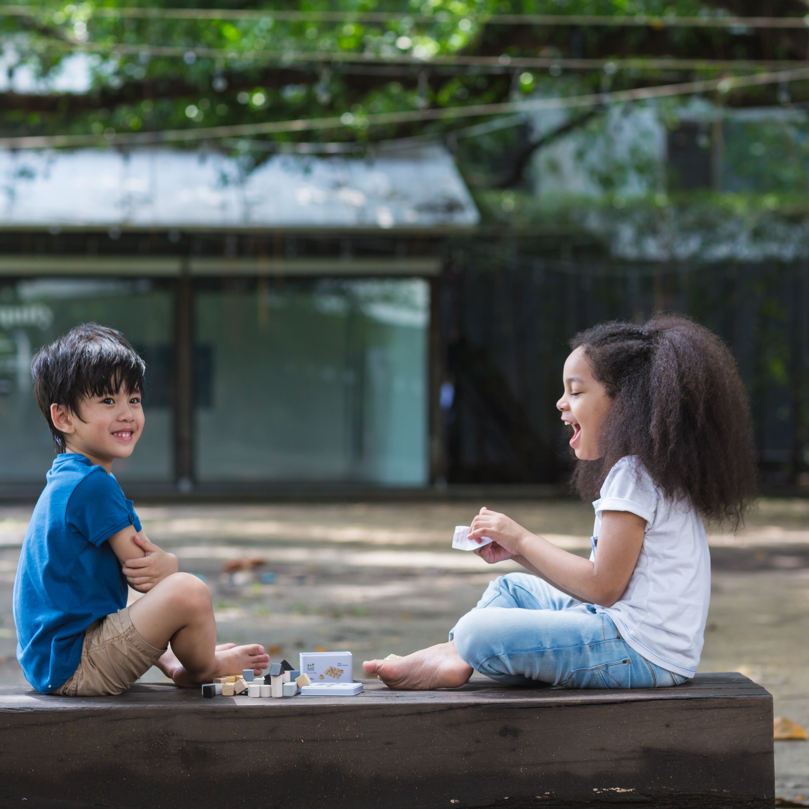 Plan Toys Klocki Drewniane 24el. Edukacyjne