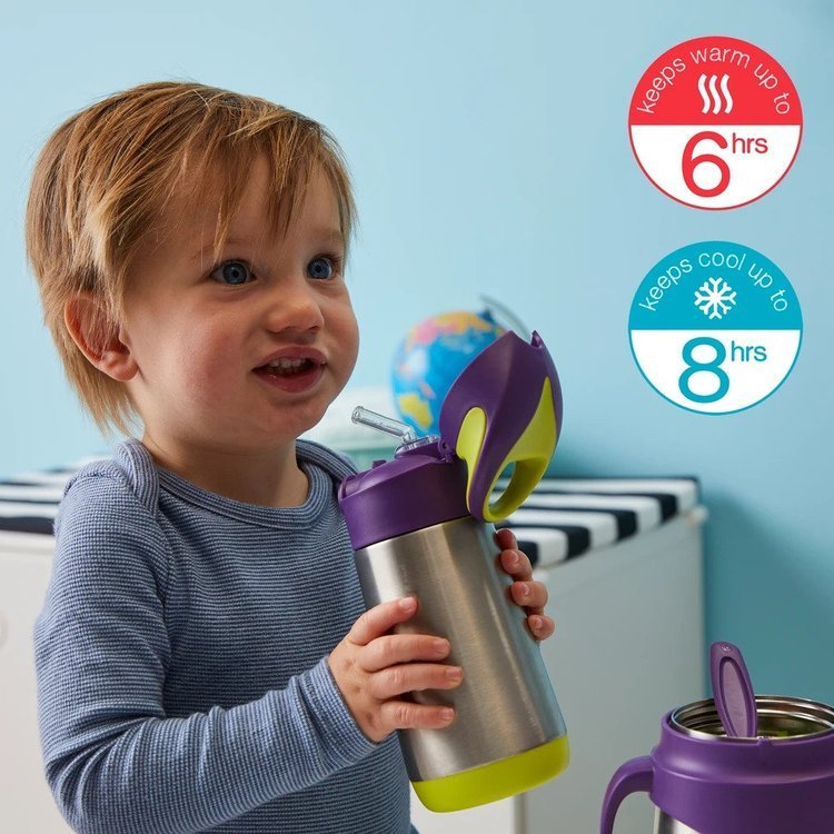 B.Box Bidon Termiczny 350ml Indigo Rose 1+