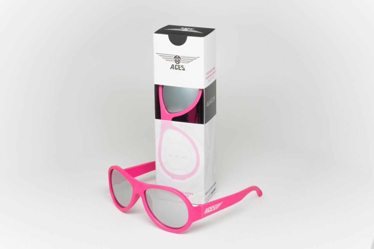 Babiators Okulary Przeciwsłoneczne Aces 7-14 Popstar Pink