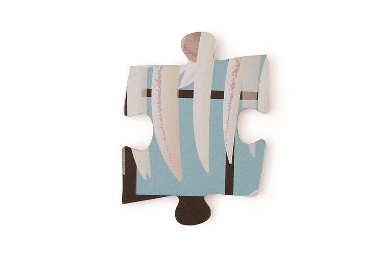 Scratch Puzzle Dwustronne XL 100el Dinozaury 5+