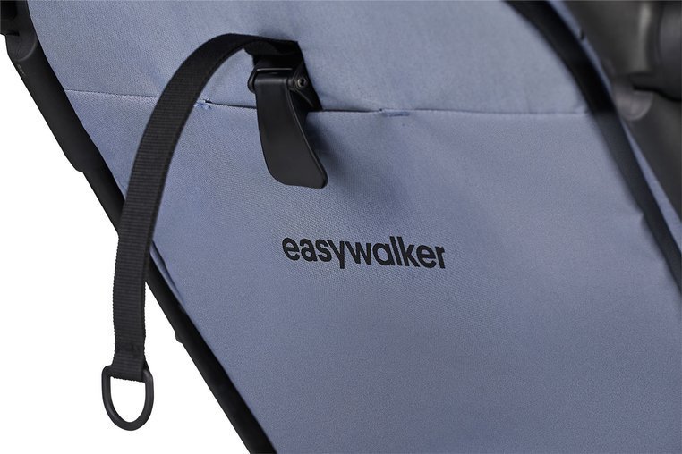 Easywalker Jackey Wózek Spacerowy Samoskładający Steel Grey