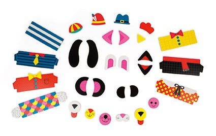 Janod Układanka magnetyczna Zwierzątka 2-5 lat