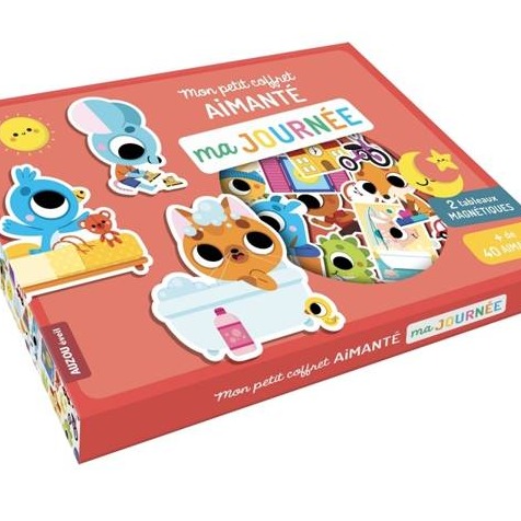 Auzou Zestaw magnesów Mój dzień 3+