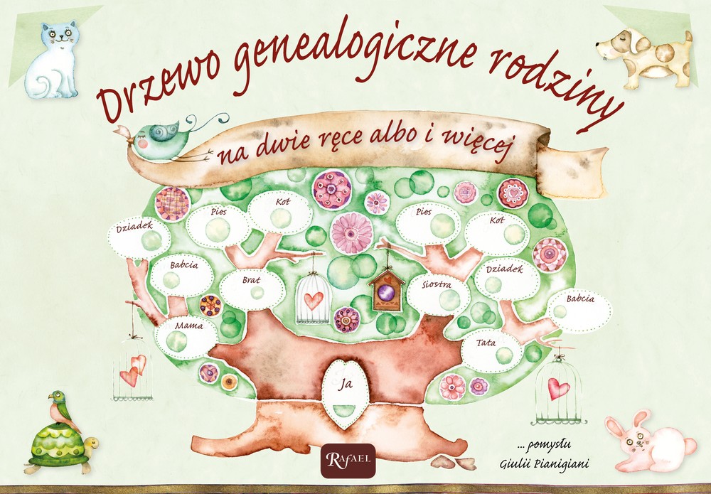 Drzewo Genealogiczne Album Rodzinny 64 strony 19.5x27.5cm