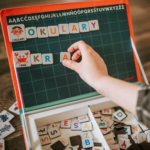 Janod, Magnetyczna układanka Polski Alfabet Magnetibook