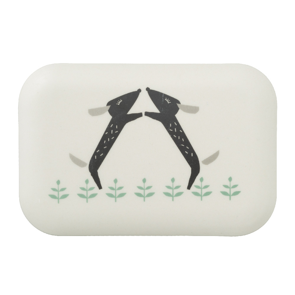 Fresk Bambusowe pudełko śniadaniowe Dachsy 3+