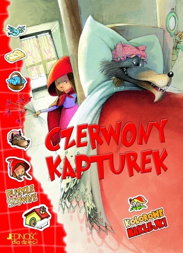 Jedność Czerwony Kapturek - Rozpoznaję obrazki 16 str 3+