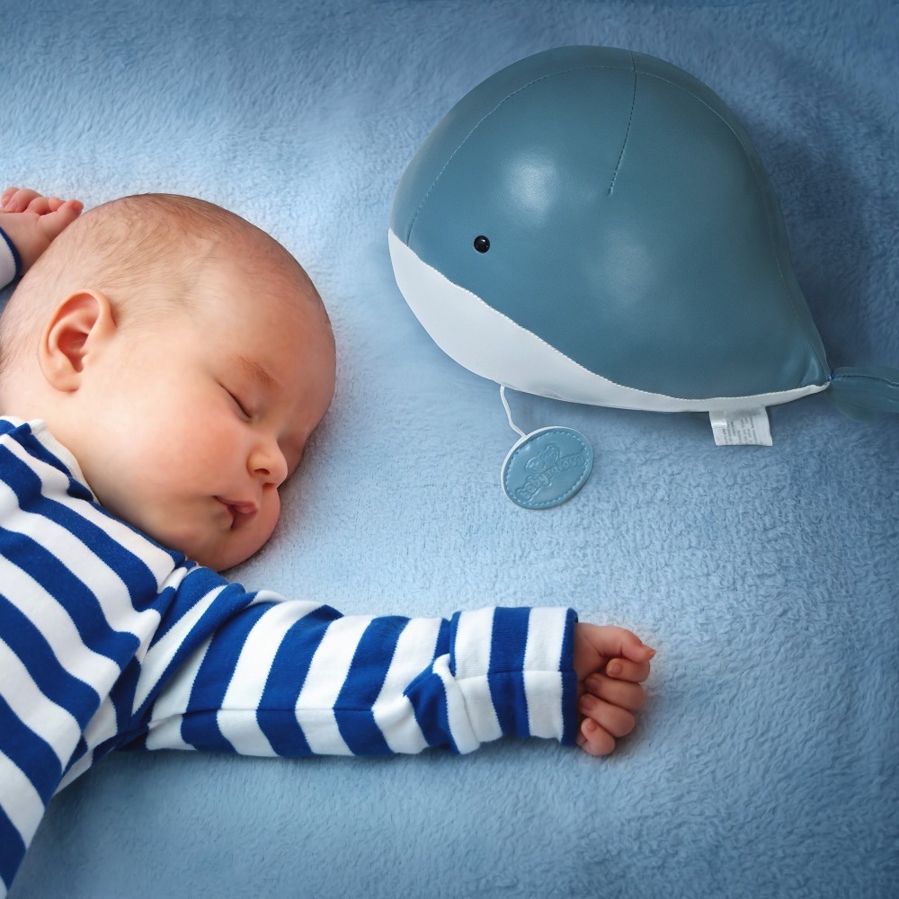 Little Big Friends Wieloryb Madeleine pozytywka 0+ | Fabryka Wafelków