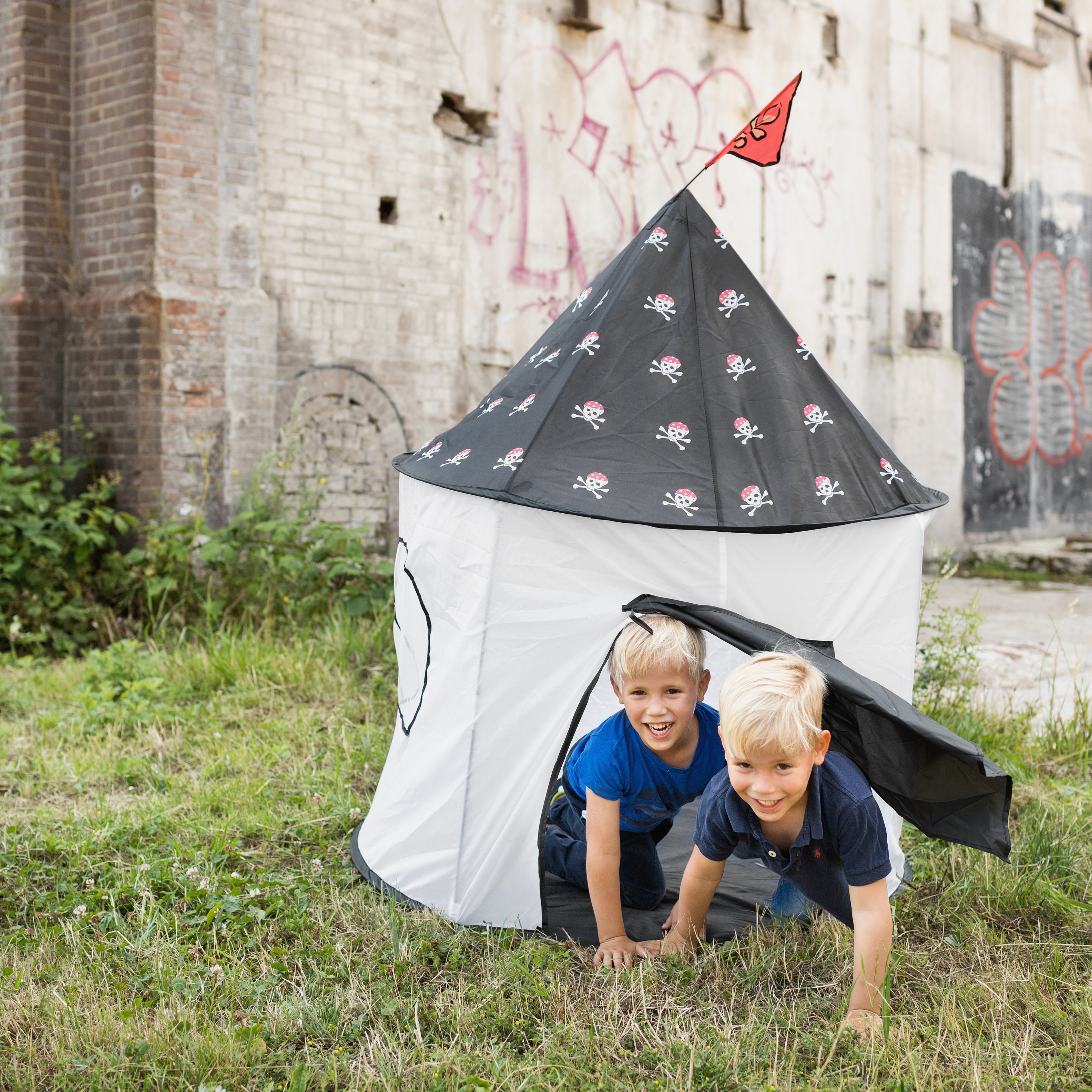 Namiot Pirat dla dzieci 3+ | Łatwy montaż