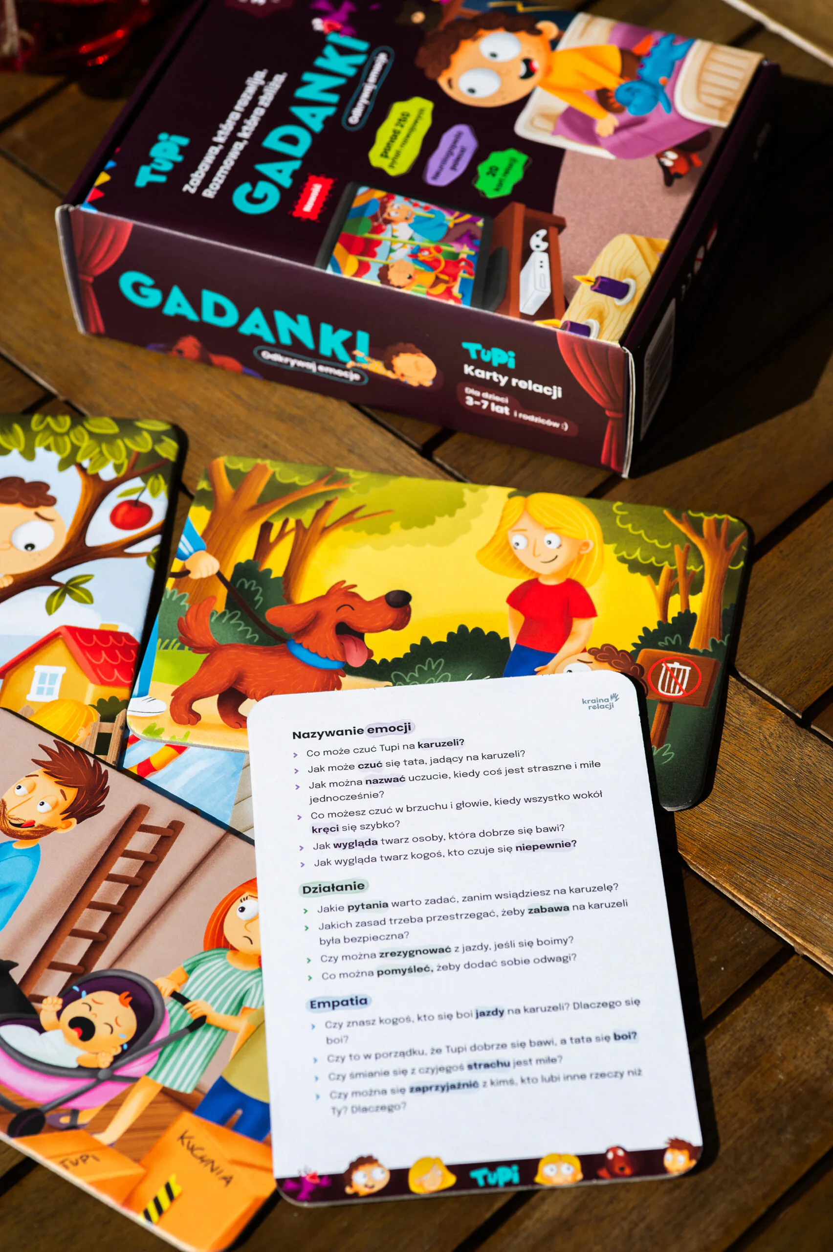 Kraina Relacji Karty Relacji Odkrywaj Emocje 3+