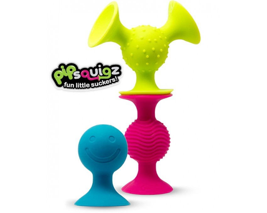 Fat Brain Toys Przyssawki Bobo - Sensoryczne 6m+