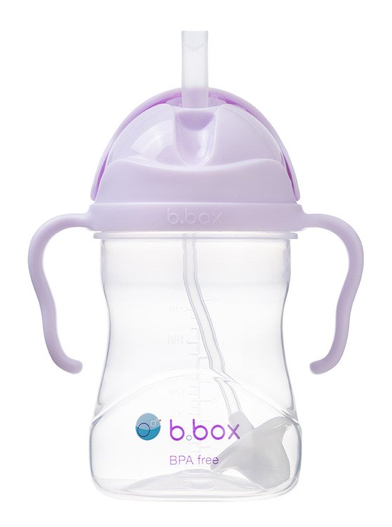 B.Box, Bidon ze słomką 240 ml, Gelato Boysenberry
