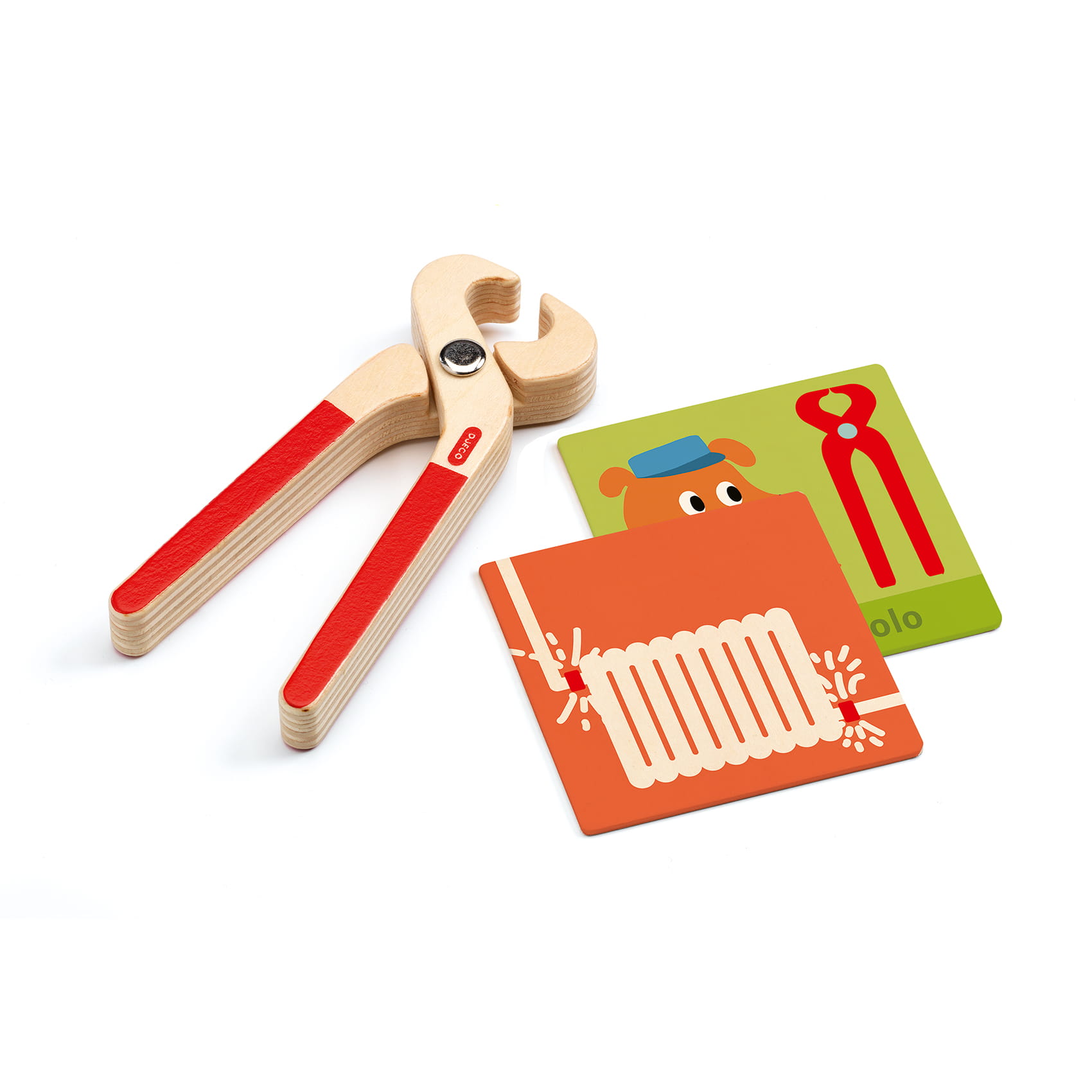 Djeco Drewniany Zestaw Narzędzi Super Bricolo 3+