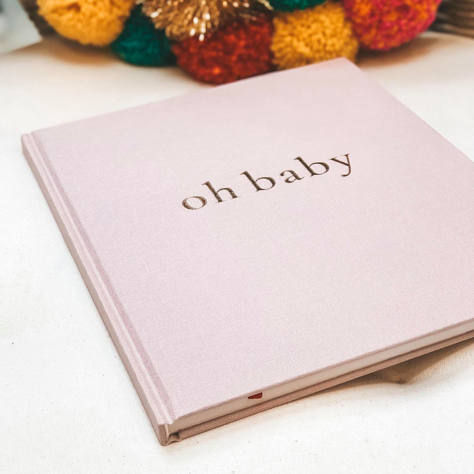 Pamiętnik dziecka Oh Baby Powder Pink 0-6 lat