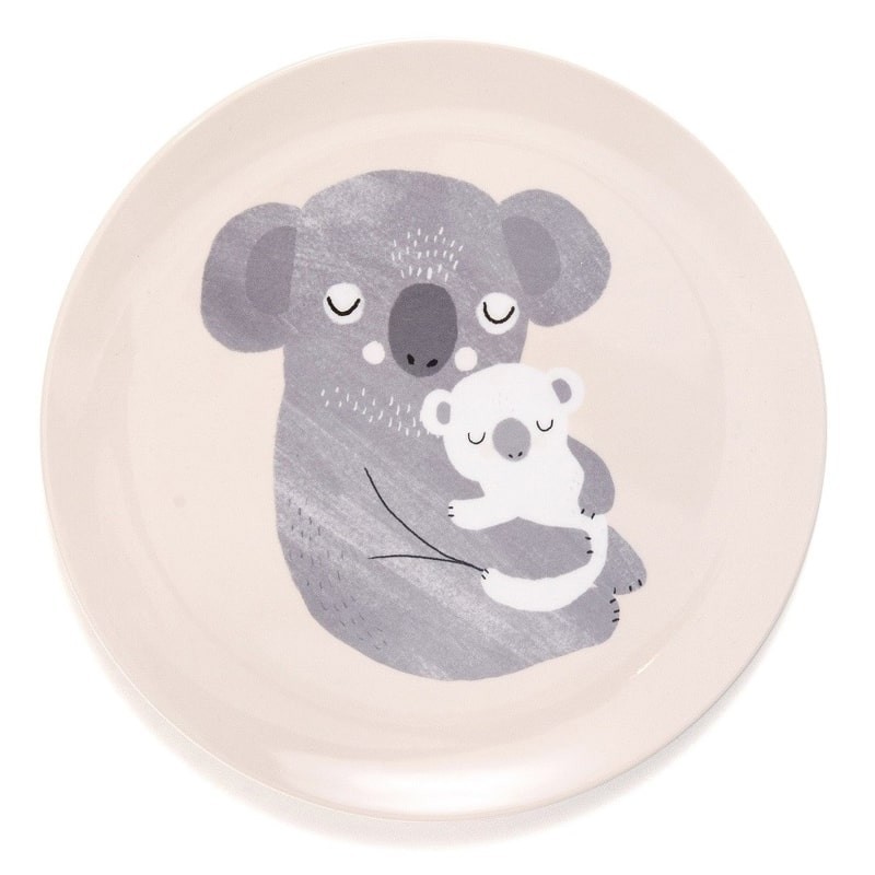 Petit Monkey Talerz Płaski Koala Melamina 1+