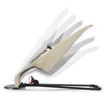 BabyBjorn, leżaczek BALANCE SOFT MESH - Srebrny / Biały