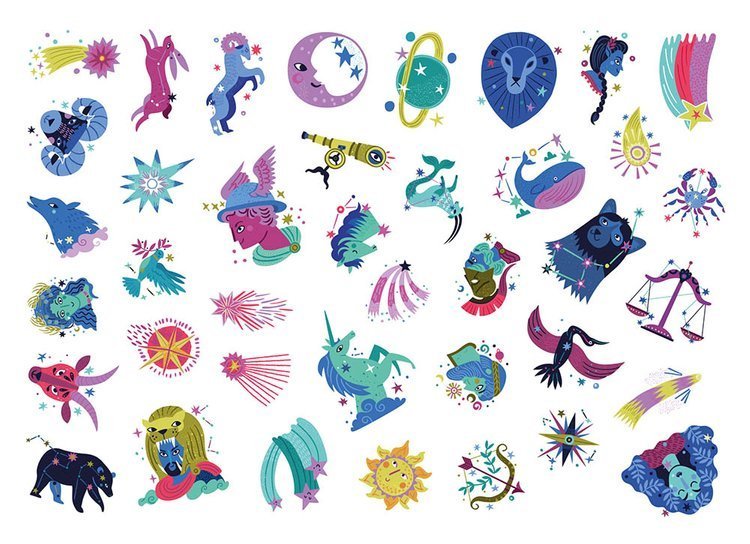 Auzou, Tatuaże Wszechświat