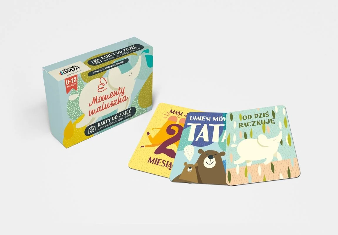 Karty do zdjęć "Momenty Maluszka" 