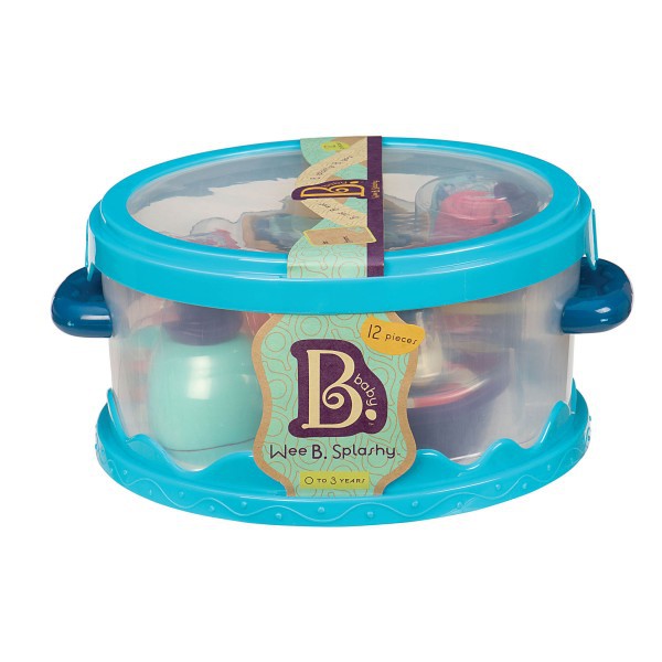 B. toys Zestaw do kąpieli Wee B. Splashy - Niebieski 0+