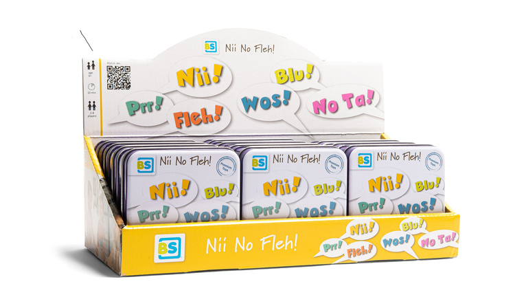 BS Toys Gra Karciana Nii No Fleh - Nauka Słów 6+