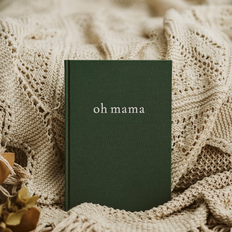 Pamiętnik przyszłej mamy Oh Mama Bottle Green