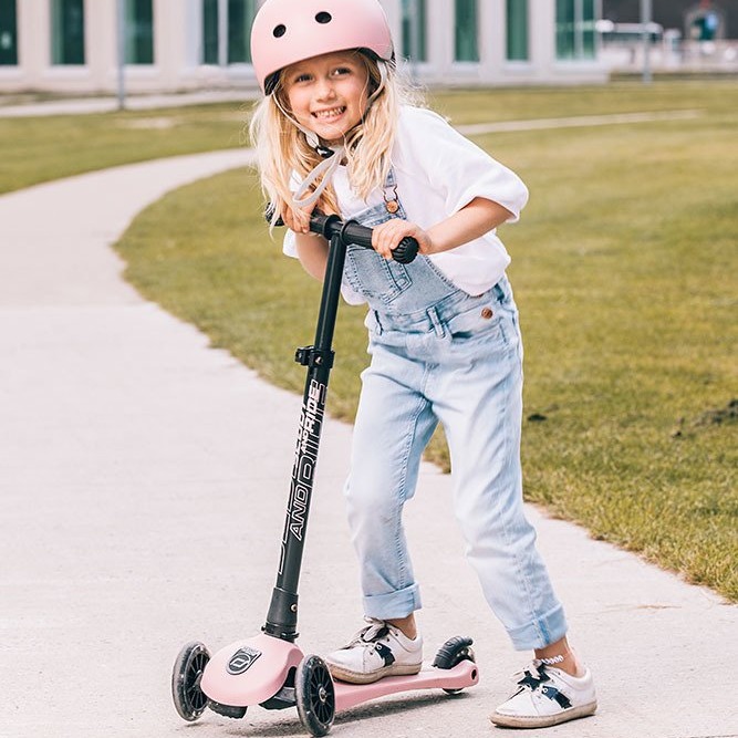 Scoot & Ride Hulajnoga Highwaykick 3 LED Rose 3+