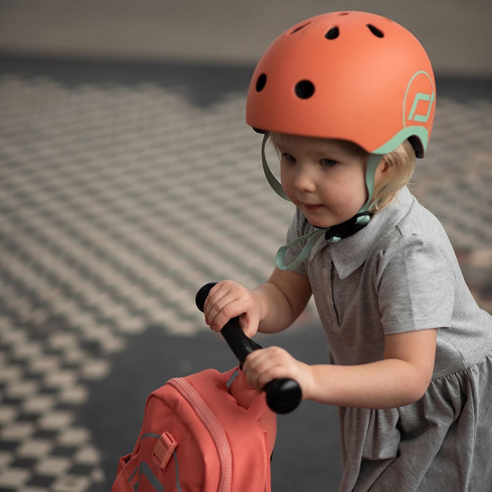 Scootandride Kask XXS-S Peach 1-5 lat