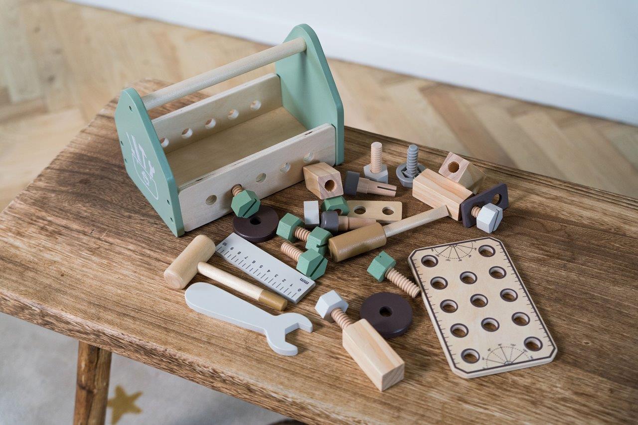 Dantoy Drewniana Skrzynka Narzędziowa Playful Wood 3+