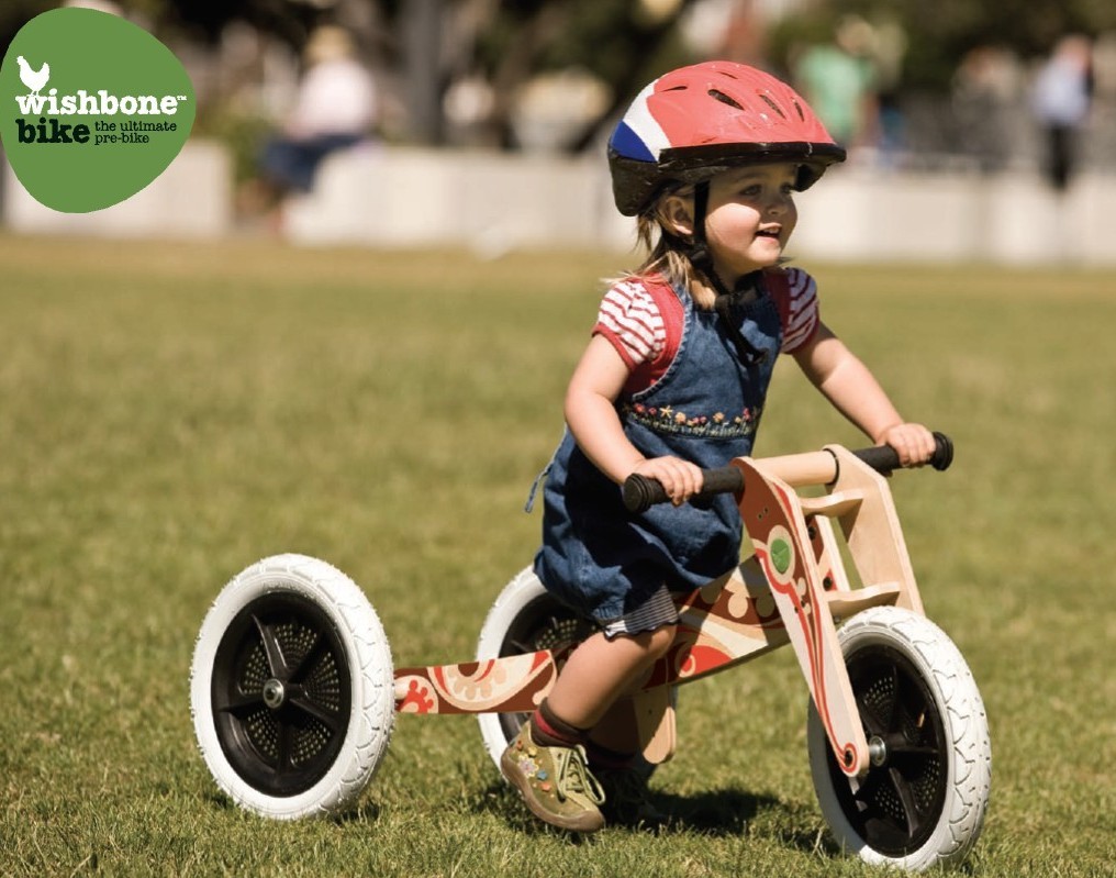 Drewniany rowerek biegowy Koru 3w1 1+