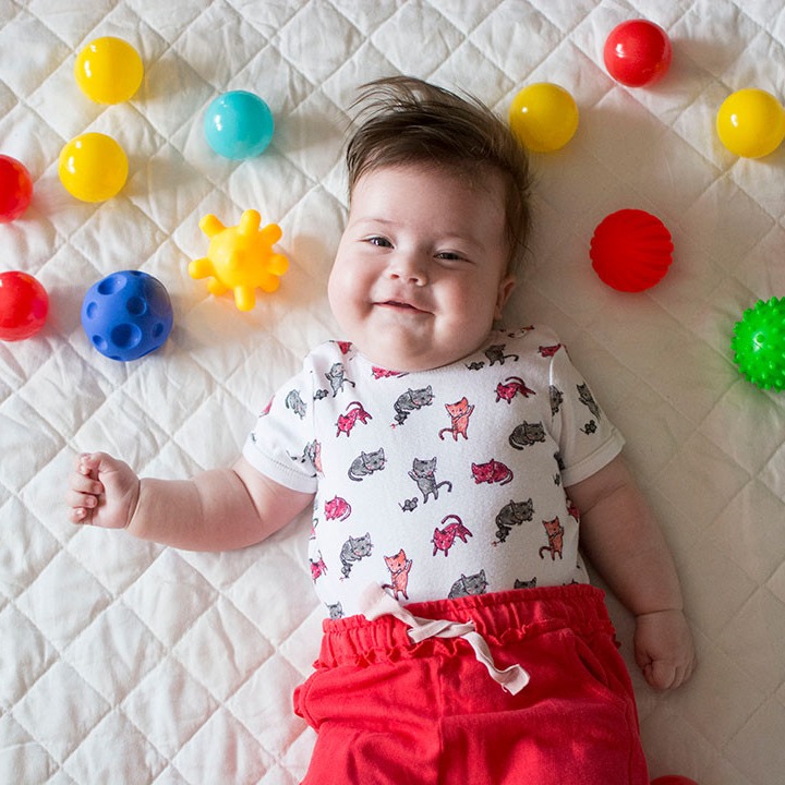 Mom's Care Piłki Sensoryczne 3 szt. 0+