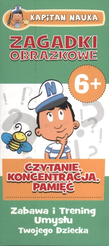 Zagadki Obrazkowe Czytanie Koncentracja Pamięć (6+)