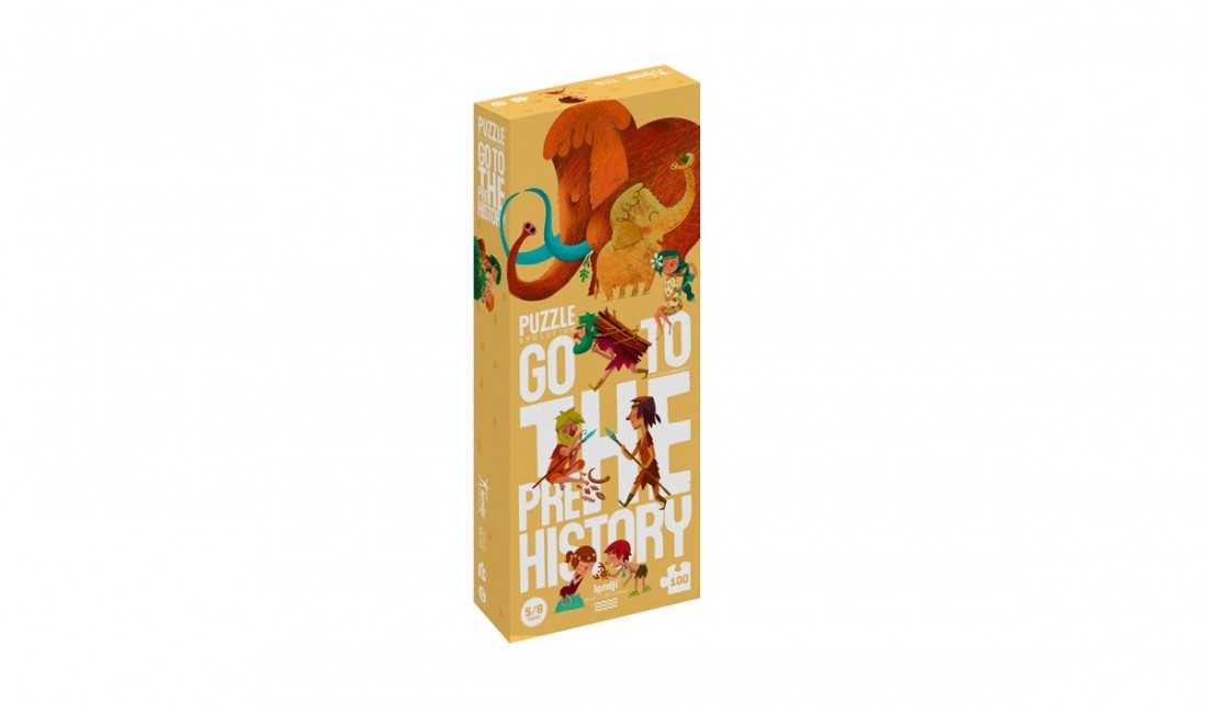 Londji Puzzle Podróż do Prehistorii 100el 3+