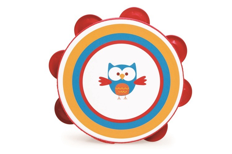 Scratch Tamburyn Sówka Lou II Drewniany +3