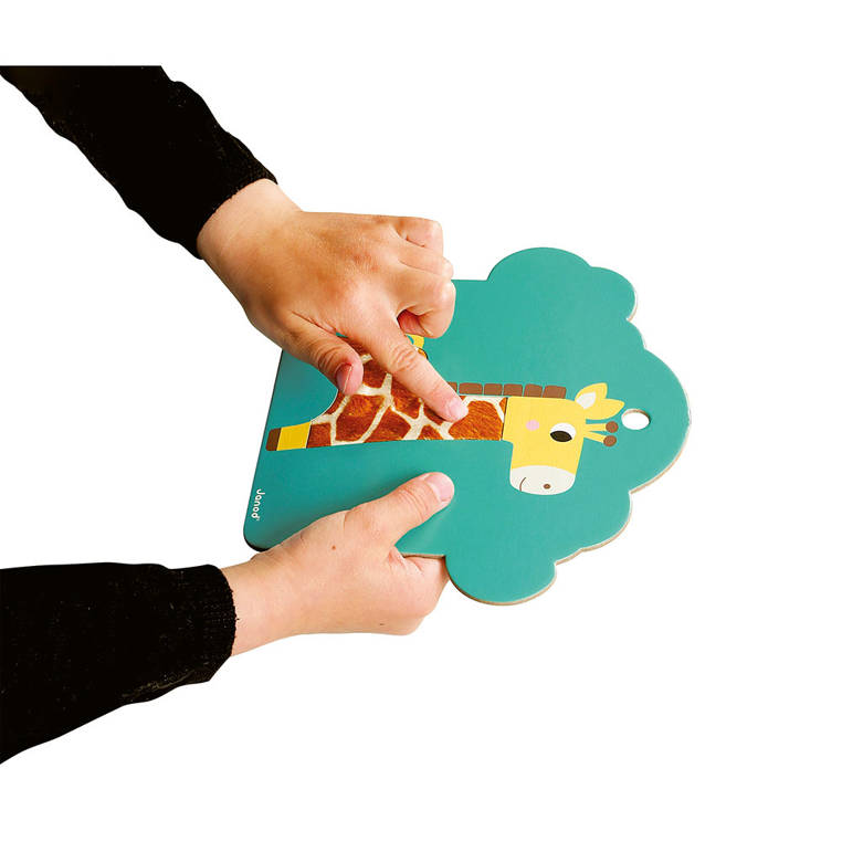 Janod, Karty sensoryczne Sawanna 7 elementów 12 m+