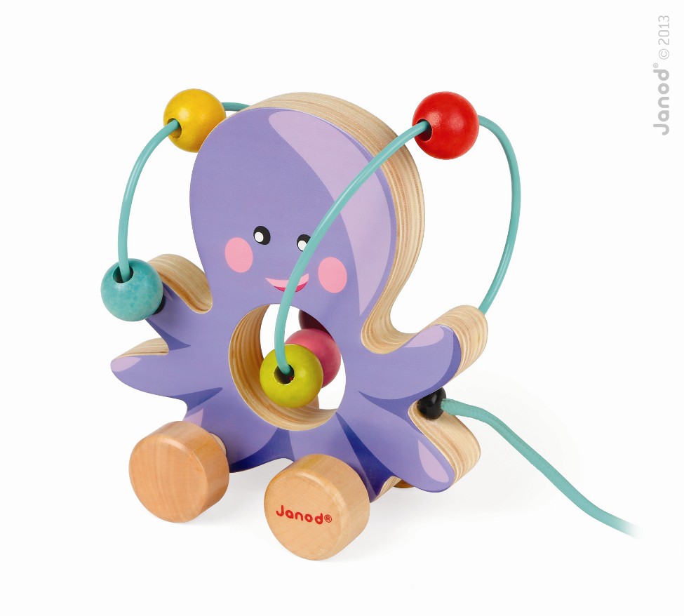 Janod Pętla Edukacyjna Mini Zwierzątka 12m+