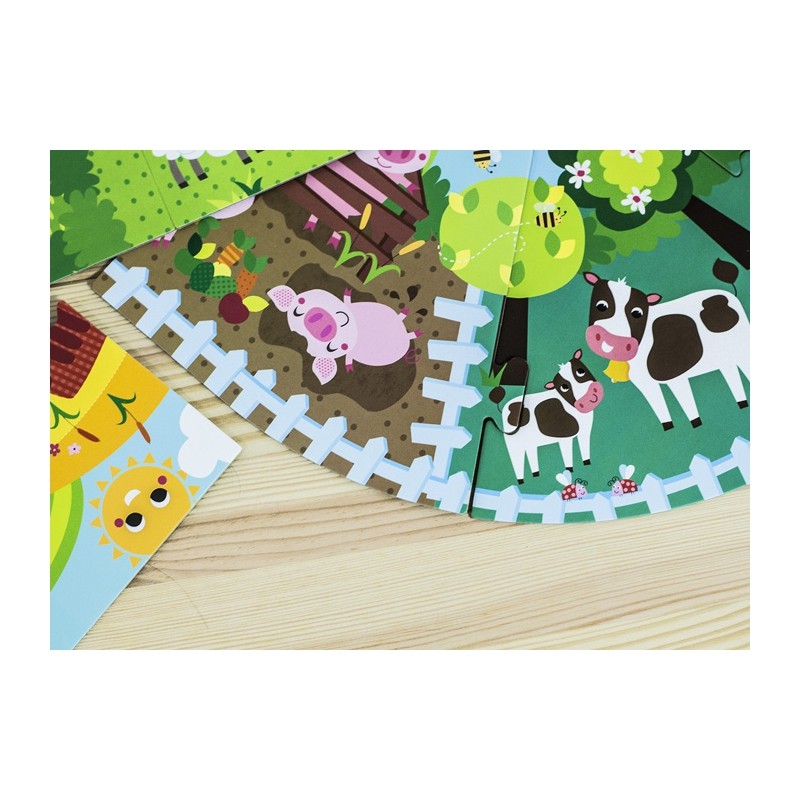 Apli Kids Puzzle XXL Farma 12el 3+