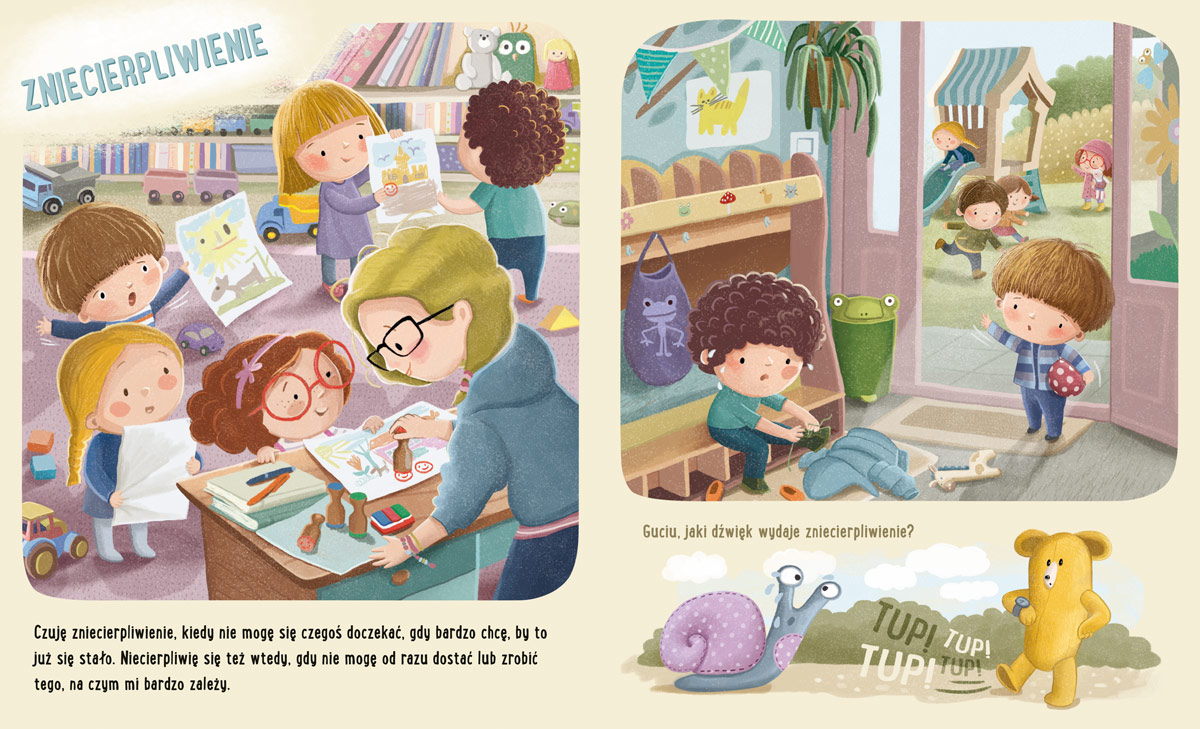 Feluś i Gucio poznają emocje - książka dla dzieci 3+