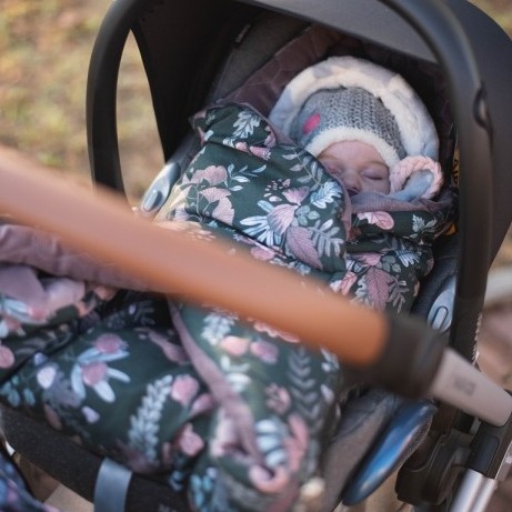 Makaszka Otulacz do fotelika Tropical Vibes 0+