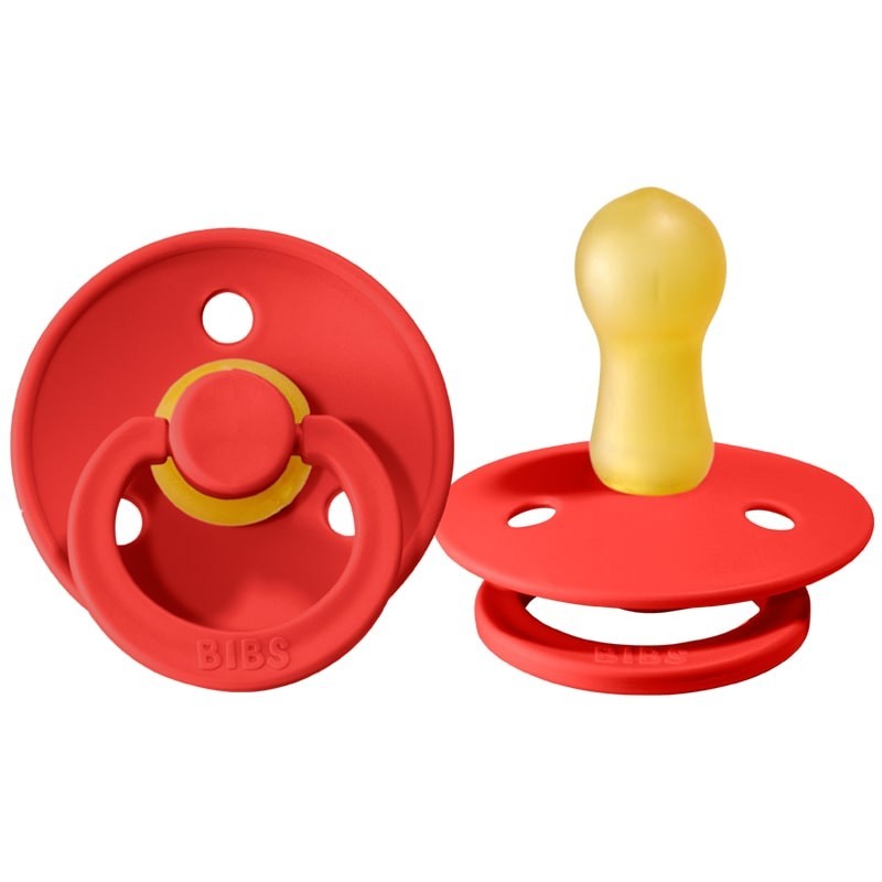 Smoczek BIBS Strawberry S Kauczuk Naturalny 0+ | Fabryka Wafelków