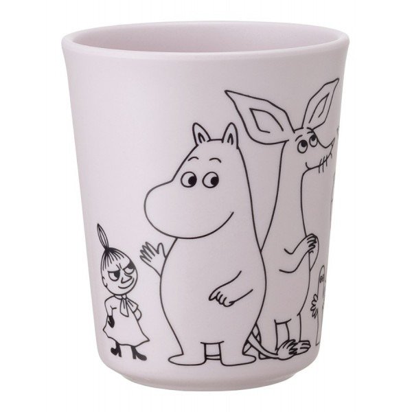 Petit Jour Paris Kubek Muminki Różowy 160ml 0+