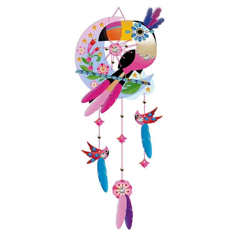 Janod Multi Zestaw Kreatywny Tukan 11 dekoracji 7+