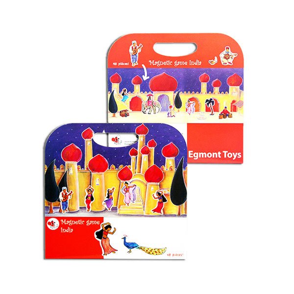 Egmont Toys Układanka Magnetyczna "India" 3+ | Fabryka Wafelków