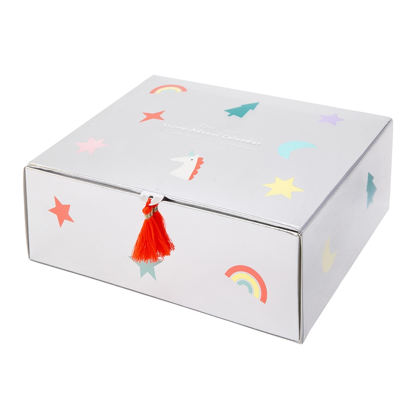 Meri Meri Kalendarz adwentowy Stemple Jednorożec 3+