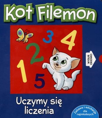 Kot Filemon Uczymy się Liczyć Edukacyjna Zabawka 2+