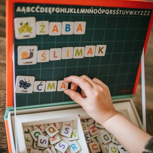 Janod, Magnetyczna układanka Polski Alfabet Magnetibook