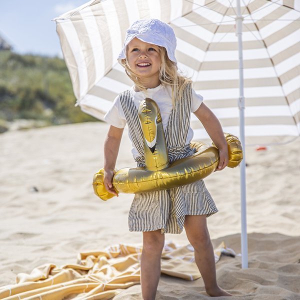 The Swim Essentials Dmuchany Łabędź Złoty 120cm 3+