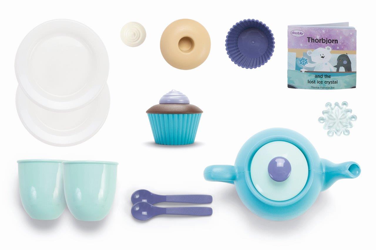 Dantoy, THORBJORN Zestaw do herbaty, babeczki i książeczka