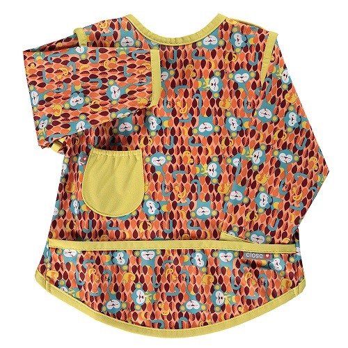 Close, Śliniak z rękawkami, Małpki (Ticky and Bert), 18-36 miesięcy