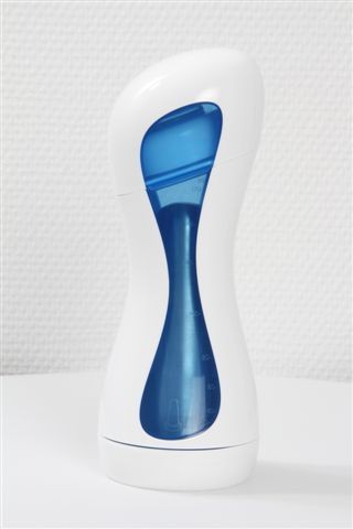 iiamo go Samopodgrzewająca Butelka Biało-Niebieska