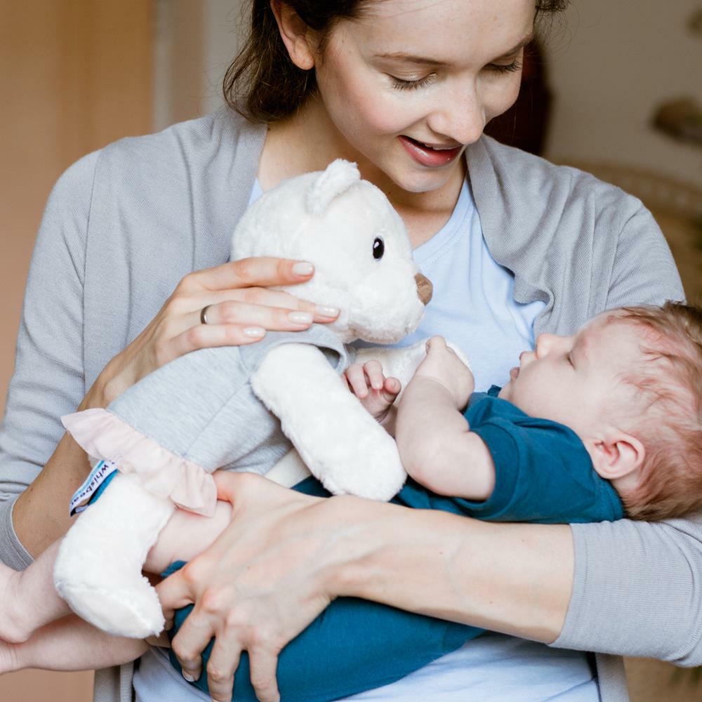 Whisbear Szumiący Miś Julka z Czujnikiem Płacz 0+